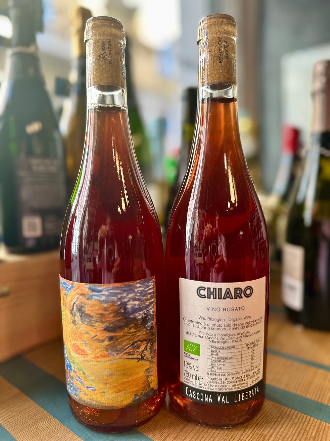 “Chiaro” vino rosato