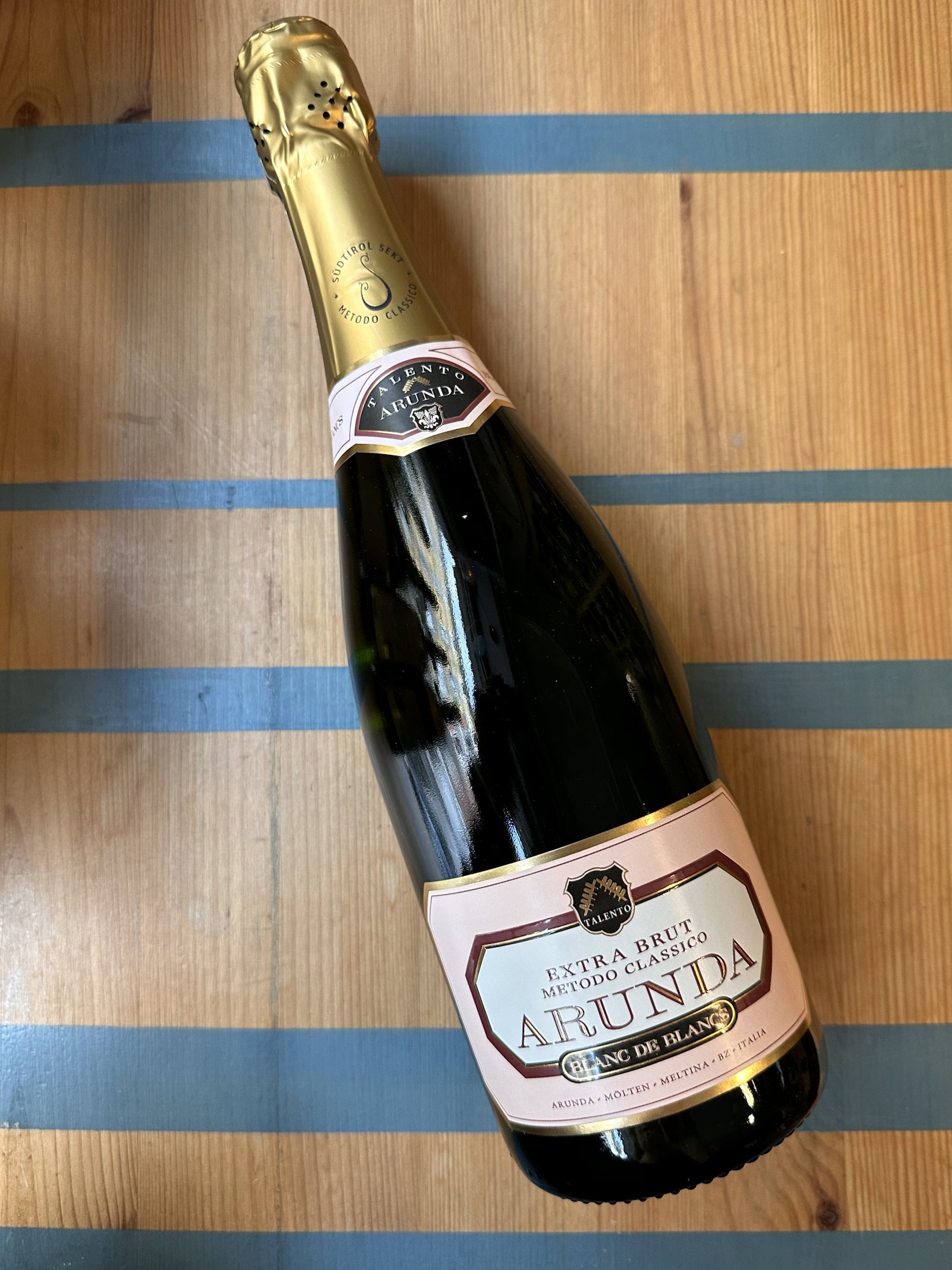 "Blanc de Blancs" Arunda Metodo Classico  Extra Brut DOP