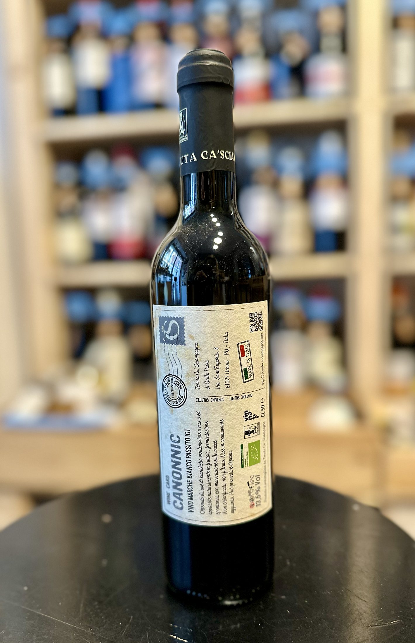 "Canonnic" vino Marche bianco Passito IGT